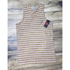 OFFICIAL MPS MMA UFC CLASSIC SLEEVELESS MUSCLE ADULT MEN'S T-SHIRT Tank Stripe.